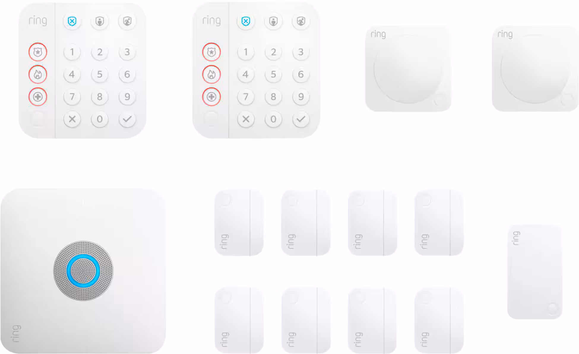 Alarm Pro Security Kit, 14-Piece with built-in eero Wi-Fi 6 router