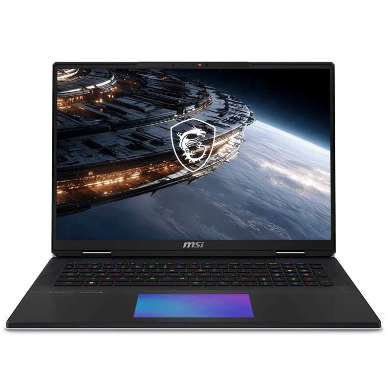 MSI - 18.0" 240 Hz - Intel Core Ultra 9 290HX Plus - GeForce RTX 5090 Laptop GPU - 64GB Memory DDR5 6400 - 4TB SSD - Windows 11 Pro (Titan 18 HX A2WJ-1258US)
