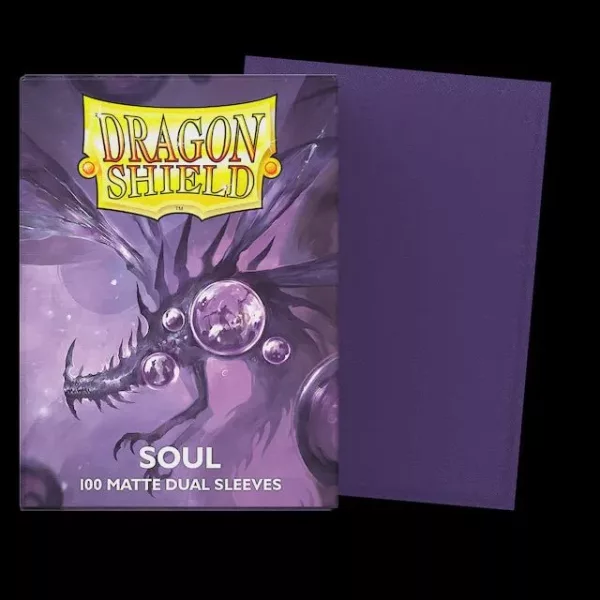 Dragon Shield: Matte Dual Standard Sleeves - SOUL (100ct)