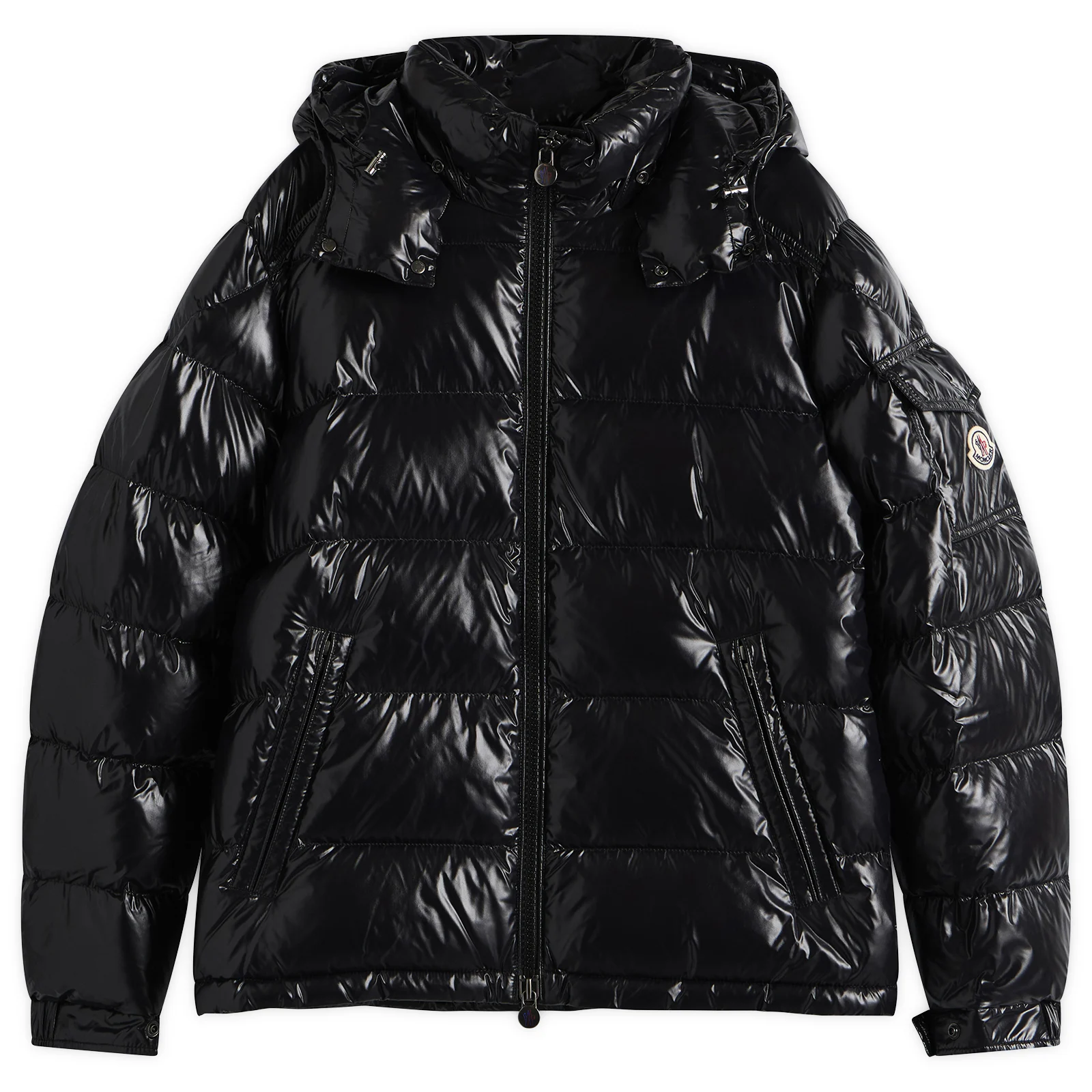 Moncler Maya Hooded Short Down Jacket