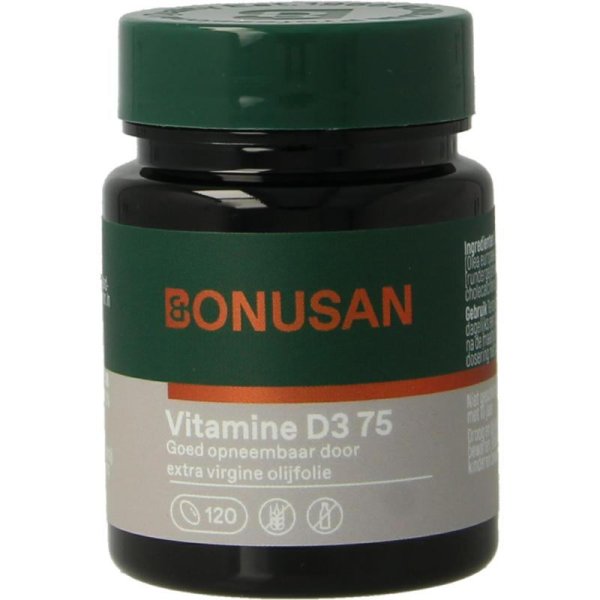 Bonusan Vitamine D3 75mcg 120sft