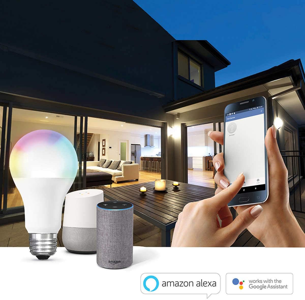 Feit Electric Wi-Fi Smart Bulbs, 4-pack