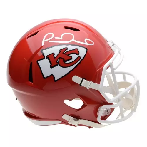 Patrick Mahomes Kansas City Chiefs Autographed Riddell Speed Replica Helmet