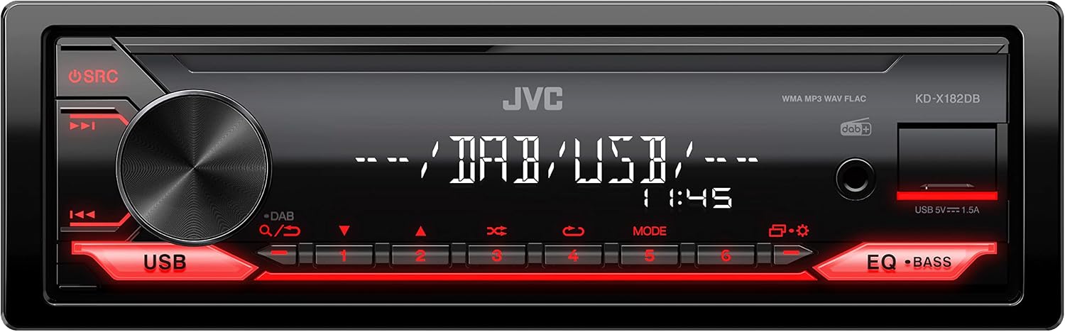 JVC KD-X182DB Autoradio
