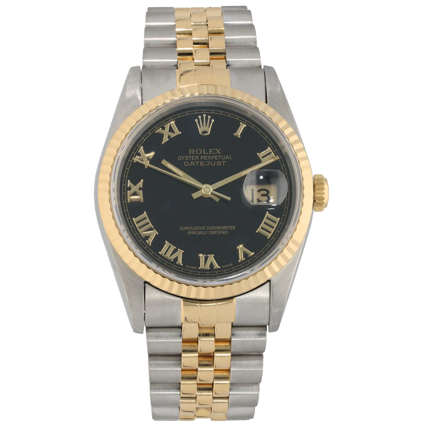 Pre-Owned Rolex Datejust Jubilee Dial Watch 16233