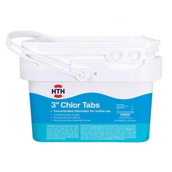 Pool Care 3" Tablet Chlorinating Chemicals 5 lb