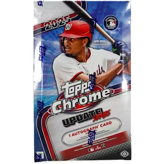 2025 Topps Chrome Update Series Baseball Hobby Box Pack