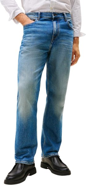 Tommy Hilfiger Men's Relaxed River Rgd Sanford Blue Mw0mw40369 Straight
