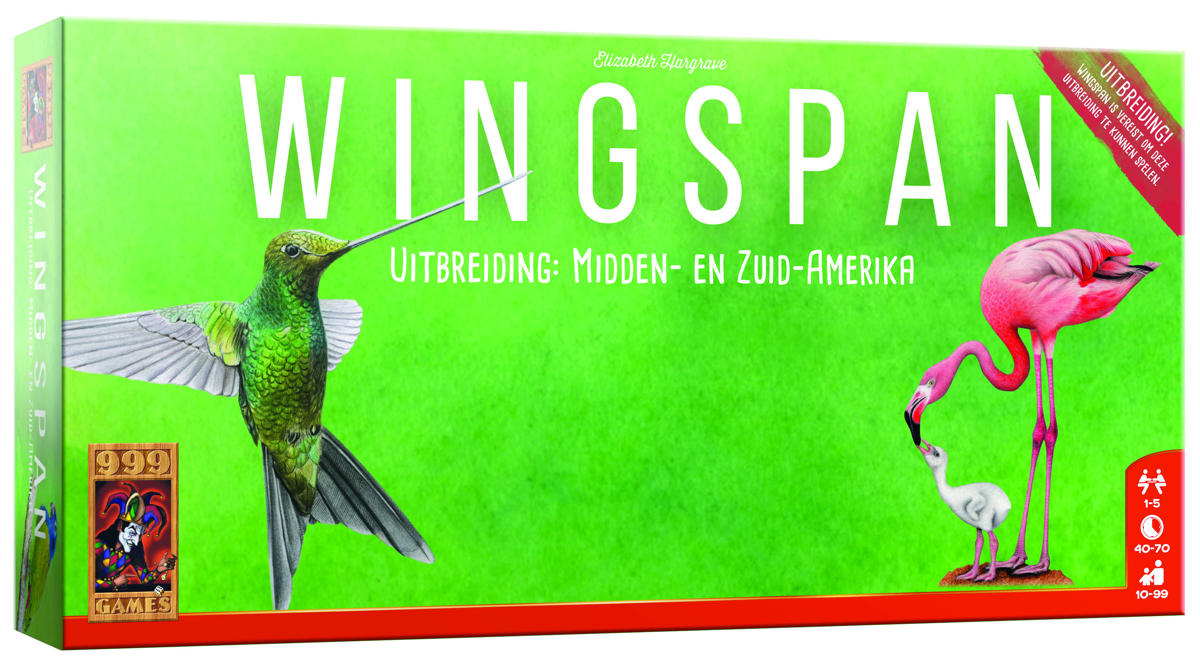Wingspan uitbreiding: Midden- en Zuid-Amerika - Bordspel