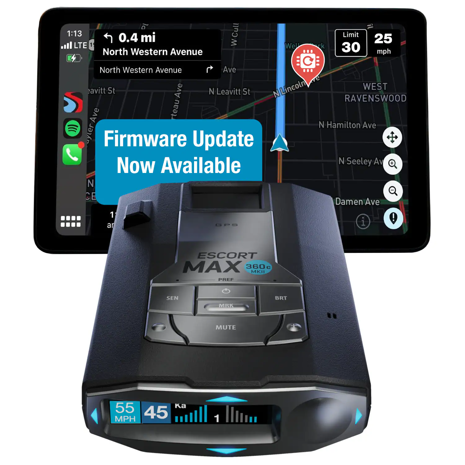 Escort MAX 360c MKII Radar Detector