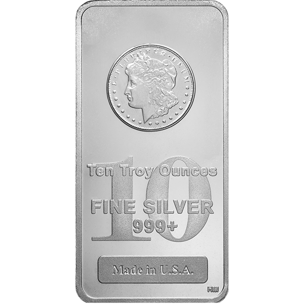 10-oz Silver Bar (Our Choice Brand & Design)