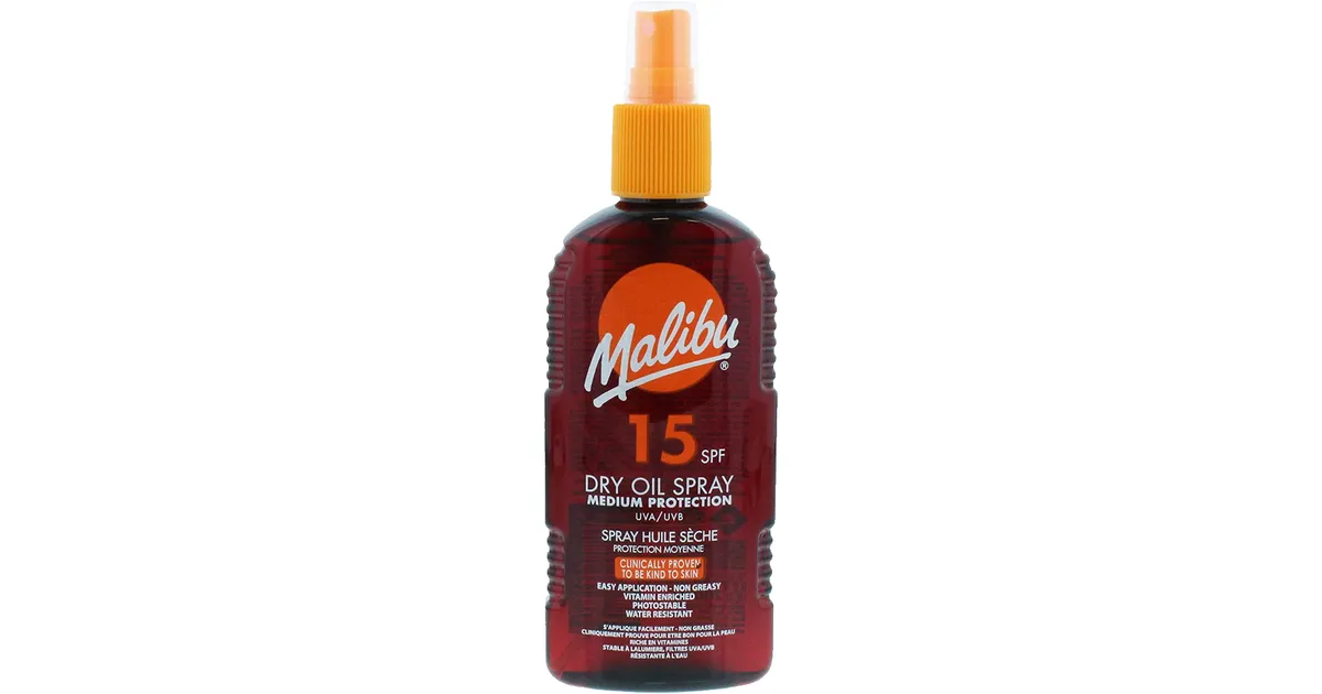 Malibu Dry Oil Spray spf 15 200ml