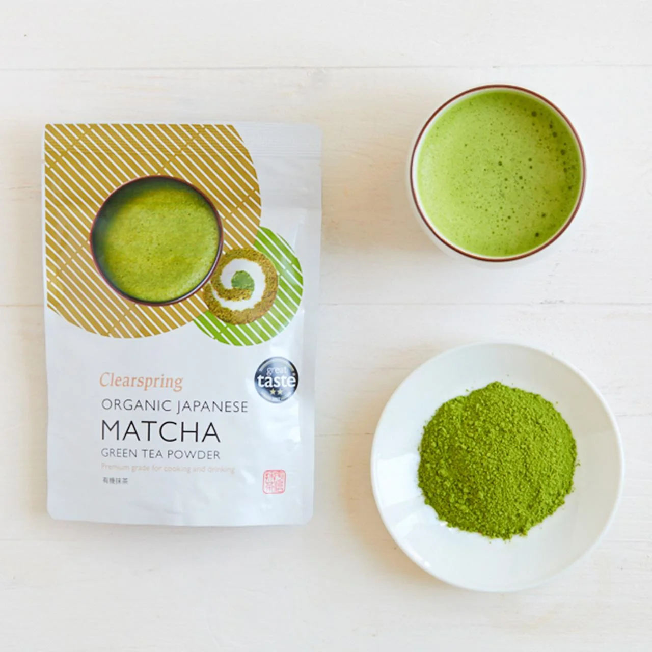 Clearspring Organic Japanese Matcha Green Tea Powder (Premium Grade) 100g