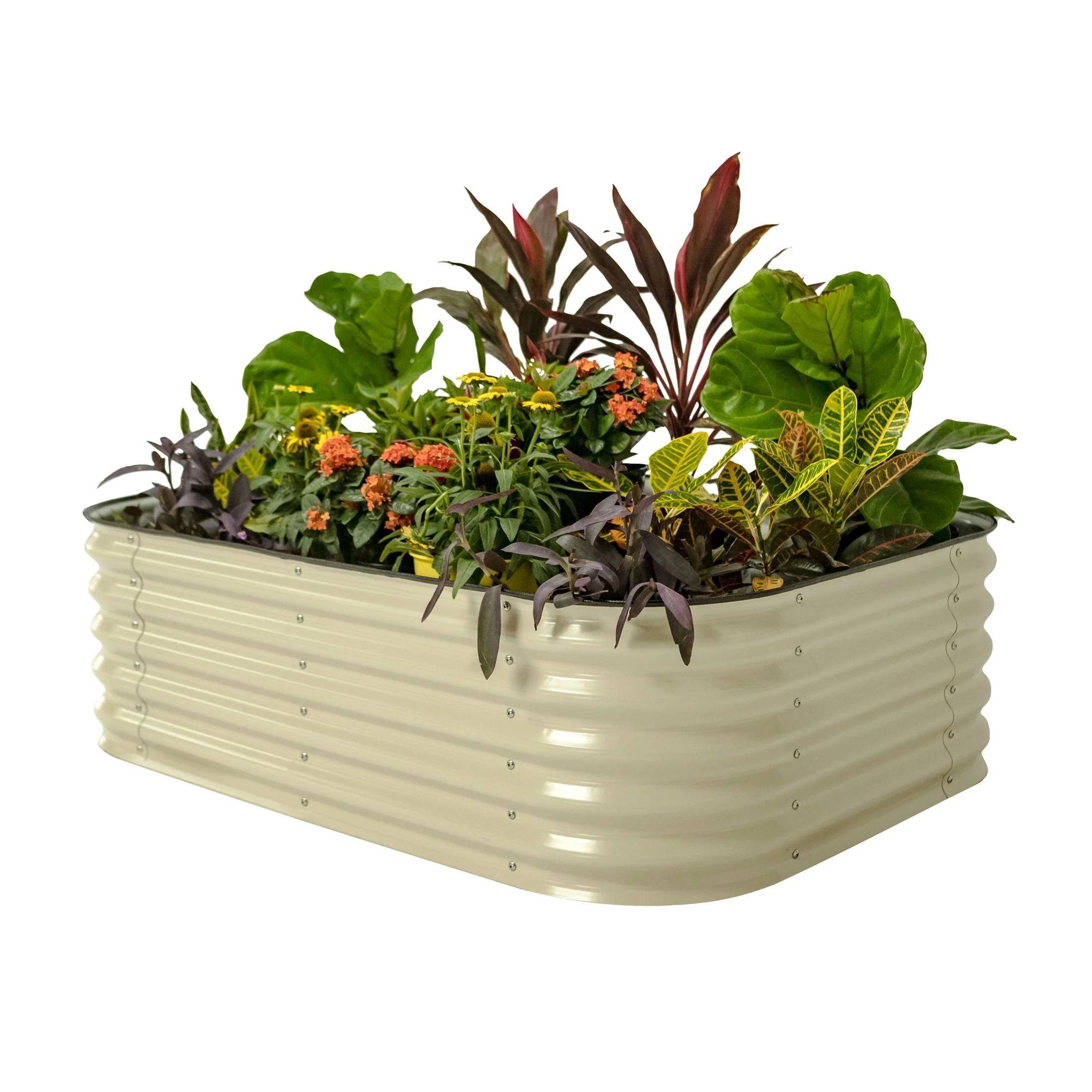 Vego Garden® 17" Tall Classic 6 In 1 Modular Metal Raised Garden Bed Kit