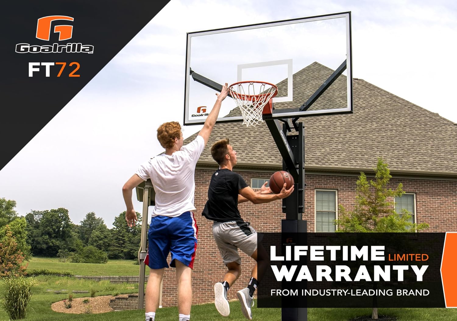 FT72 72" In-Ground Basketball Hoop