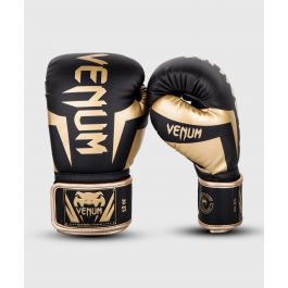 Venum Elite Boxing Gloves Black/Gold