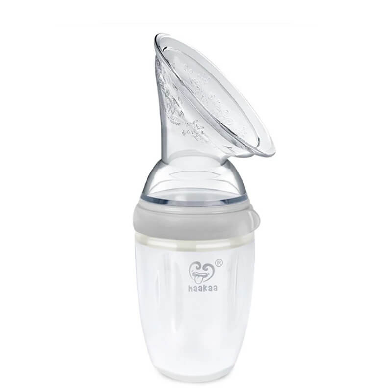 Generatie 3 siliconen borstkolf van 250 ml | Grijs