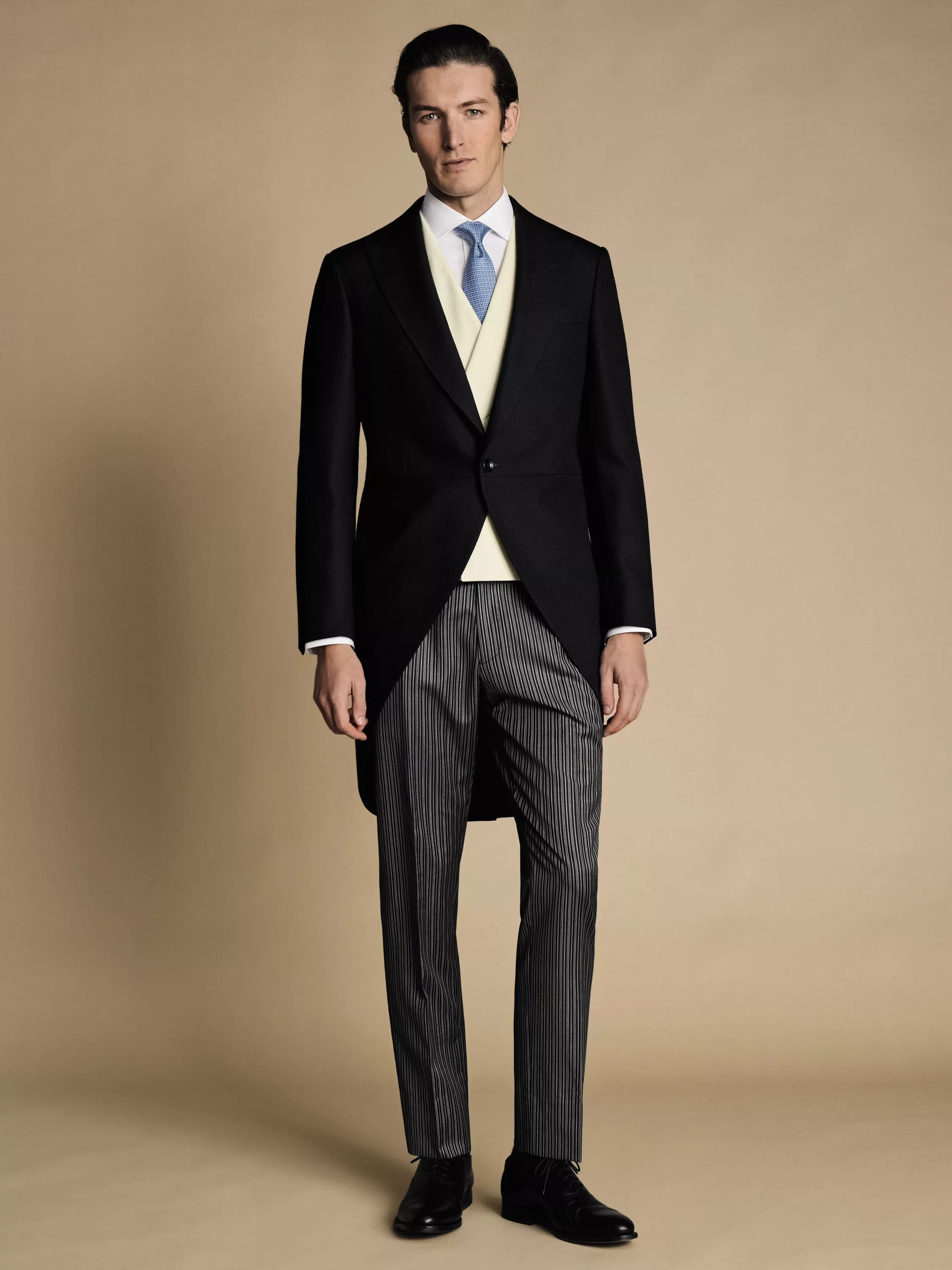 Morning Suit – Black Stripe Trouser