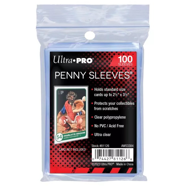 Ultra Pro Card Sleeves Blanco Clear 100 stuks