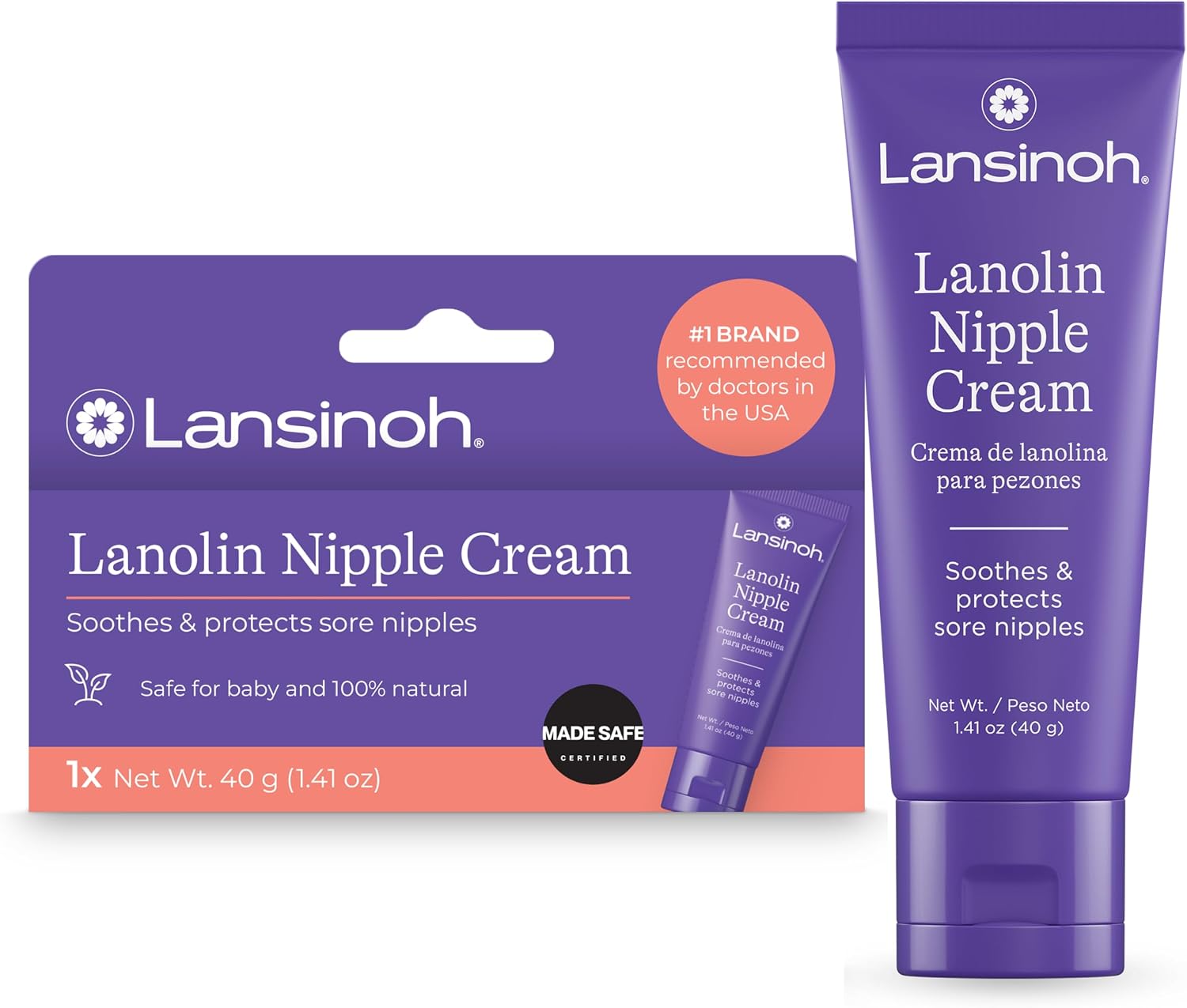 Lansinoh HPA Lanolin for Breastfeeding Mothers 1.41 oz